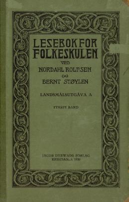 Lesebok for folkeskulen. B. 1A : Med den normale skulerettskrivingi
