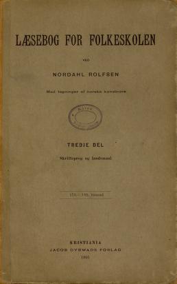 Læsebog for folkeskolen. D. 3