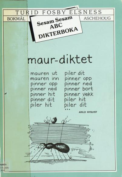 Sesam, Sesam. 1 : Lesebok ABC Dikterboka