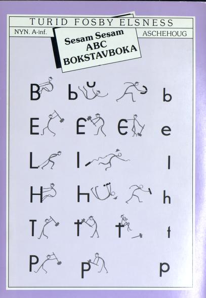 Sesam sesam. 1(a-inf.) : Leseboka ABC : lesebok med a-infinitiv Bokstavboka