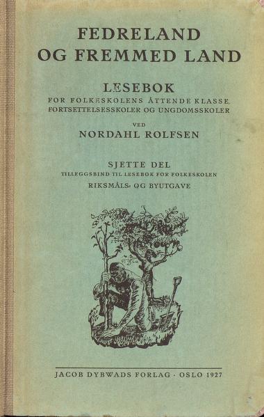 Lesebok for folkeskolen. B. 6 : Fedreland og fremmed land