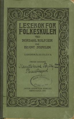 Lesebok for folkeskulen. B. 3