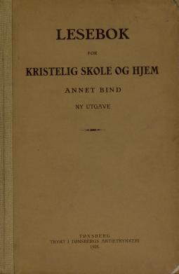 Lesebok for kristelig skole og hjem. B. 2