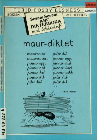 Sesam, Sesam. 1 : Lesebok ABC Dikterboka med løkkeskrift