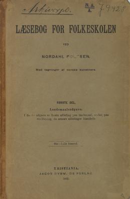 Læsebog for folkeskolen. D. 1(Landsmaalsudg.)