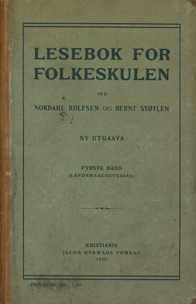 Lesebok for folkeskulen. B. 1