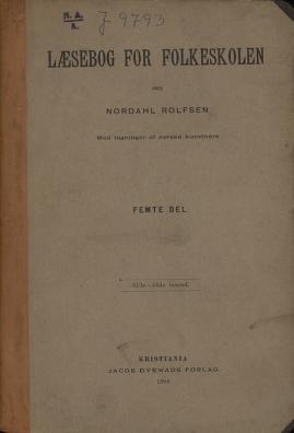 Læsebog for folkeskolen. D. 5