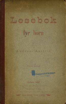 Lesebok fyr born. B. 1 : Barneheimen
