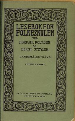 Lesebok for folkeskulen. B. 2