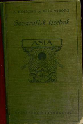 Geografisk lesebok : med billeder og karter : Asia