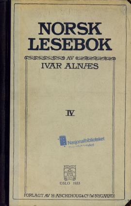 Norsk lesebok. 4
